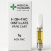 High THC distillate vape carts Australia