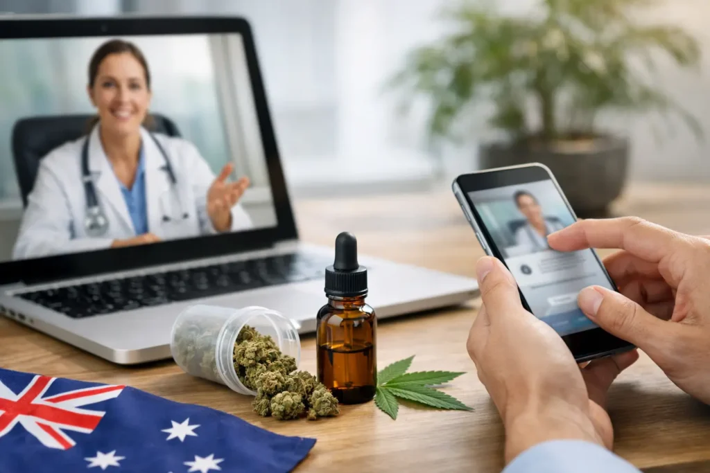 How Online Cannabis Scripts Work in Australia